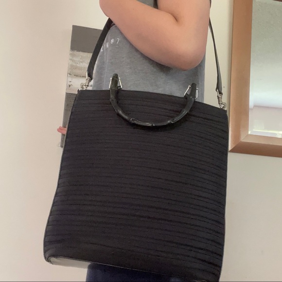 ❤️ Gucci Bamboo handle Bag Tote - Picture 5 of 16